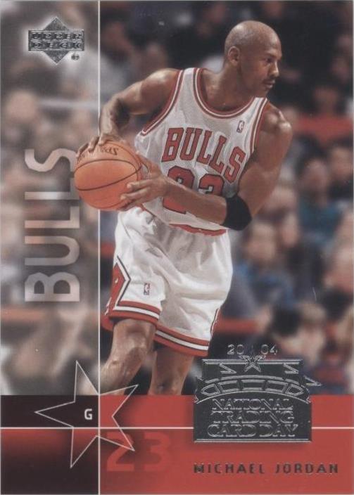 2004 National Trading Card Day - Michael Jordan #UD-8