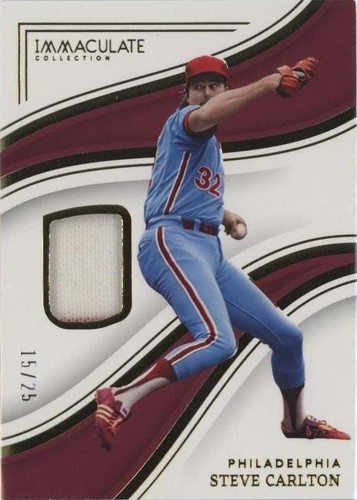 2023 Panini Immaculate Collection - Steve Carlton #156