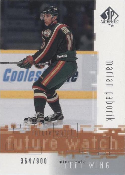 2000-01 SP Authentic - Marian Gaborik #110