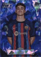 2022-23 Topps Chrome Sapphire Edition UEFA Club Competitions Gavi #SS-5