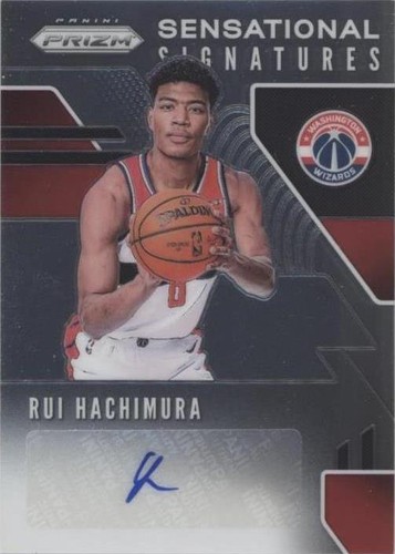 Rui Hachimura #300 2019-20 Hoops Premium Stock Prizms Pulsar