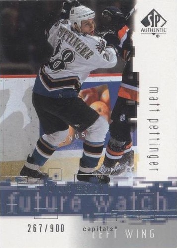 2000-01 SP Authentic - Matt Pettinger #125