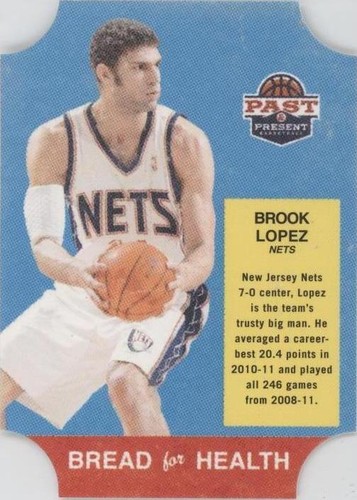 2011-12 Past & Present - Brook Lopez #34