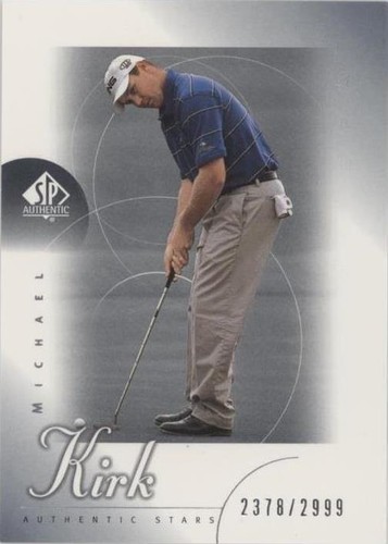 2001 SP Authentic - Michael Kirk #51