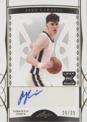 2022-23 Leaf Trinity - Jake LaRavia #BA-JL1