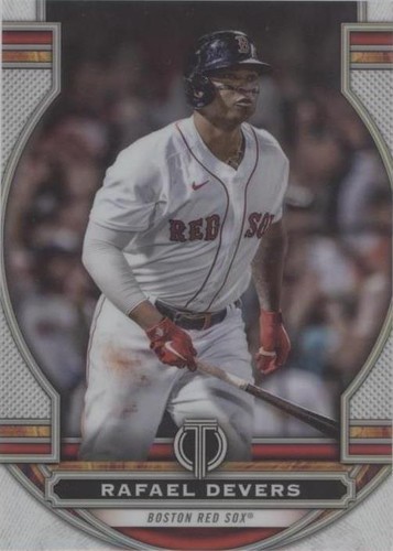 2023 Topps Luminaries Rafael Devers 3 Patch Autograph /10 HR King