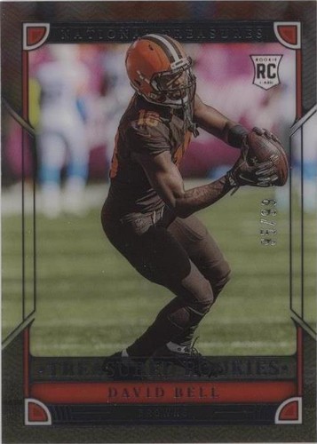 2022 Panini National Treasures David Bell #TRO-DBE