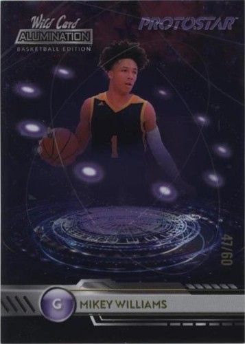 2021-22 Wild Card Alumination - Mikey Williams #PS-4