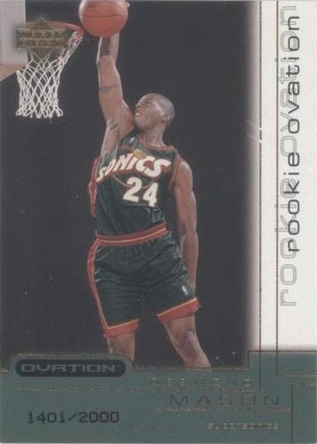 2000-01 Upper Deck Ovation - Desmond Mason #77