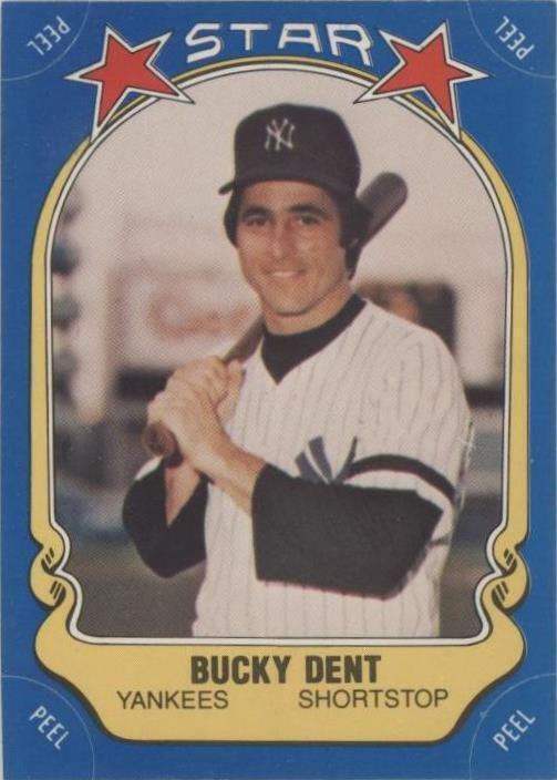 Pegatinas Fleer Star 1981 - Bucky Dent #110