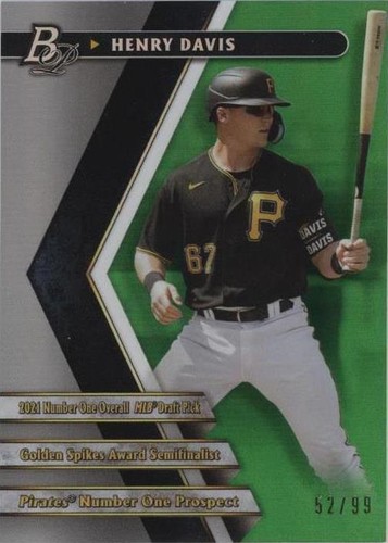 2022 Bowman Platinum - Henry Davis #PPF-2