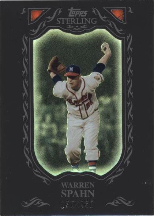 2009 Topps Sterling - Warren Spahn #24