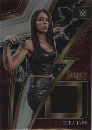 CORA JADE 2023 PANINI SELECT WWE RED SIGNATURES CARD #SG-CJD