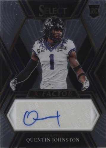 2023 Panini Select Draft Picks Quentin Johnston #XS-QJO