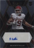2023 Panini Select Draft Picks Brayden Willis #XS-BWI