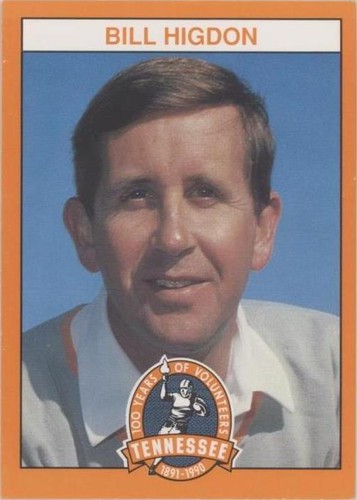 1990 100 Years of Tennessee Volunteers Bill Higdon #111