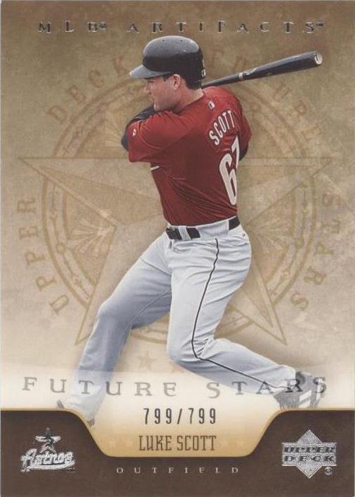 Upper Deck Artifacts 2005 - Luke Scott #244