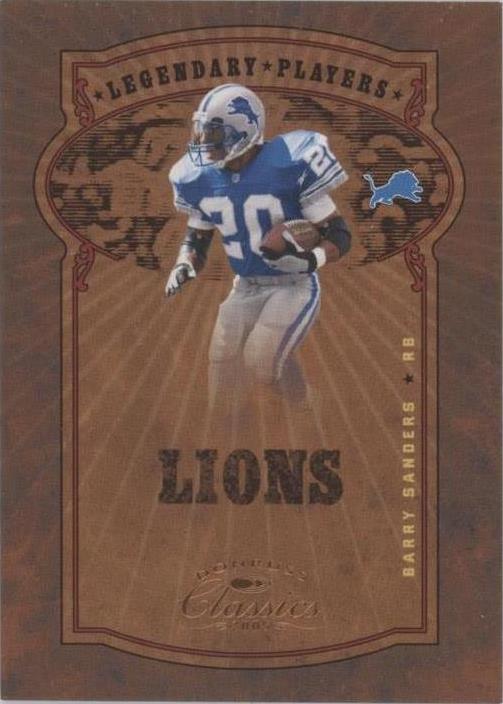 2005 Donruss Classics Барри Сандерс #L-1