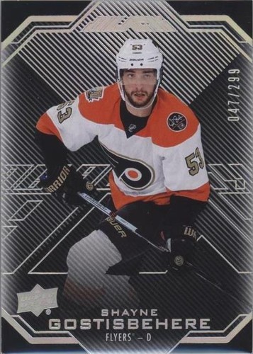 2016-17 UD Black - Shayne Gostisbehere #22