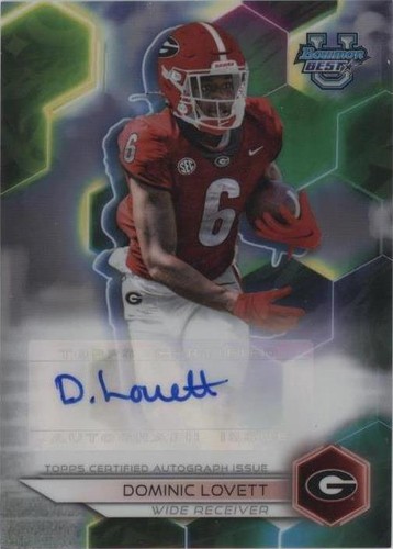 2023 Bowman's Best University Dominic Lovett #BOA-DLO