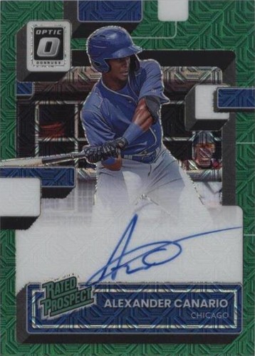 2022 Panini Donruss Optic - Alexander Canario #RPS-AC