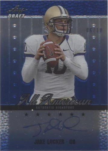 2011 Leaf Metal Draft Jake Locker #AA-JL1