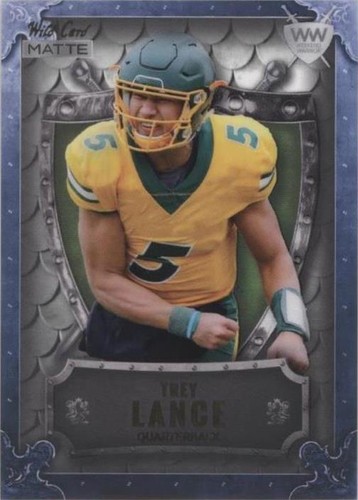 2021 Wild Card MATTE Trey Lance #WWB-6