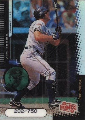 1999 Upper Deck Ionix - Jim Thome #R22