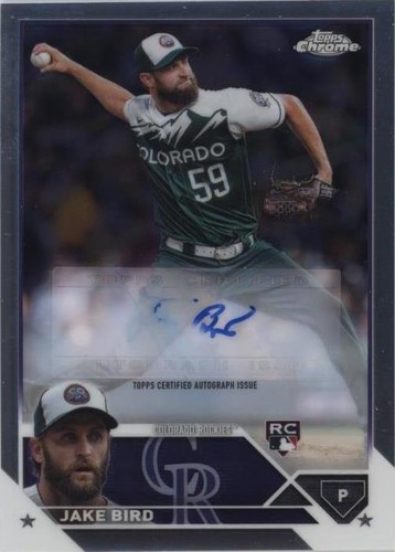 2023 Topps Chrome Update Series - Jake Bird #AC-JBI