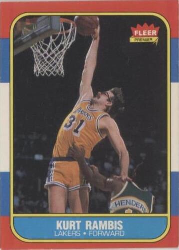 1986-87 Fleer Kurt Rambis #89 Basketball Card NBA Los 1986-87 Fleer Kurt Rambis #89 Basketball Card NBA Los