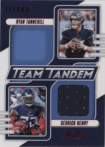 2023 Panini Absolute Derrick Henry Ryan Tannehill #TT-TT