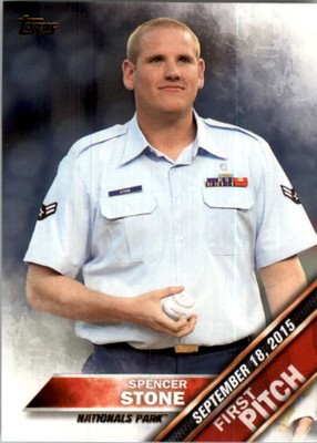 2016 Topps First Pitch #FP9 Spencer Stone