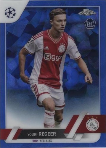 2022-23 Topps Chrome Sapphire Edition UEFA Club Competitions Youri Regeer #179