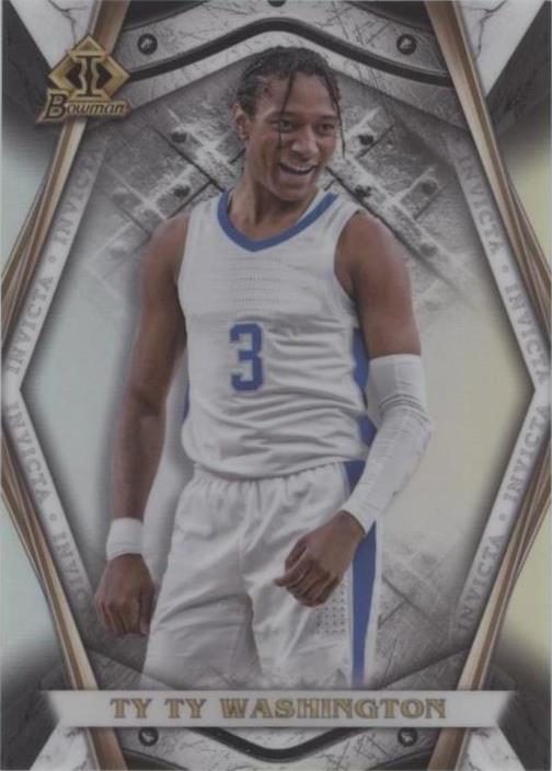 2021-22 Bowman University - TyTy Washington Jr. #BI-5