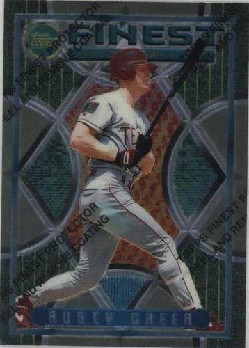 1995 Topps Finest - Rusty Greer #15
