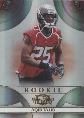 2008 Donruss Threads Aqib Talib #157