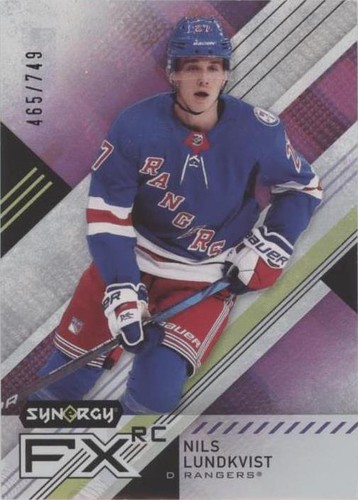 2021-22 Upper Deck Synergy - Nils Lundkvist #FXR-NL