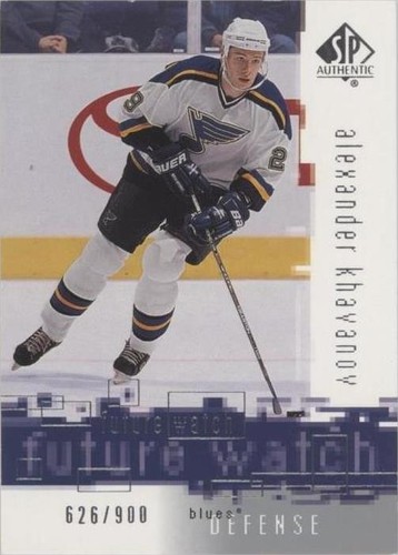 2000-01 SP Authentic - Alexander Khavanov #161