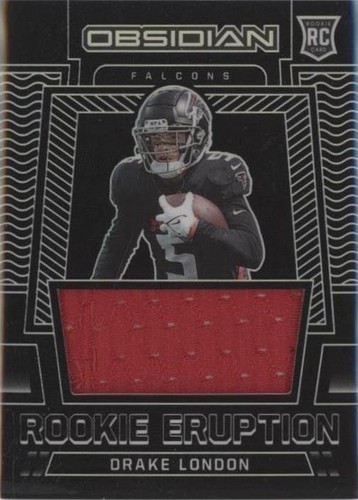 2022 Panini Obsidian Drake London #RE-DLO