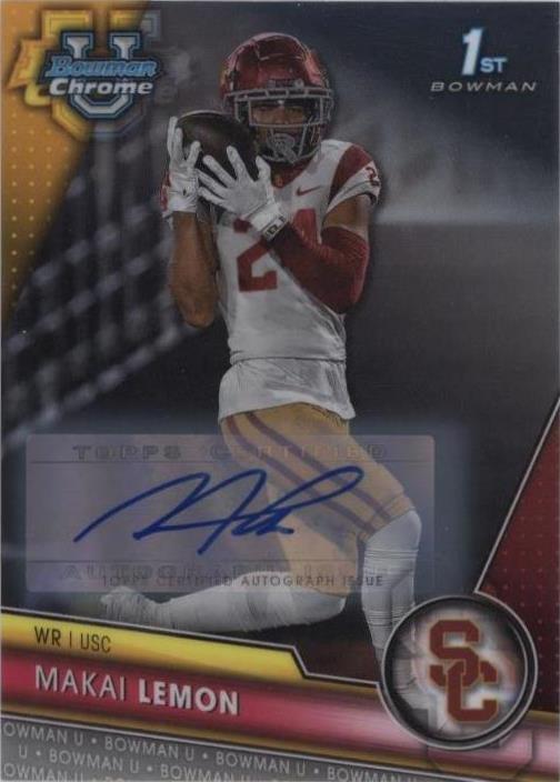 2023 Bowman University Chrome Makai Lemon #160