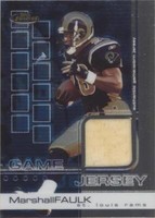 2002 Topps Finest Marshall Faulk #70