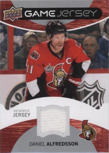 2012-13 Upper Deck - Daniel Alfredsson #GJ-DA