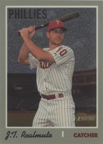 2019 Topps Heritage High Number - J.T. Realmuto #THC-535