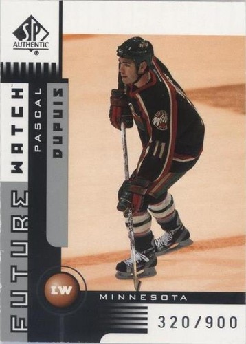 2001-02 SP Authentic - Pascal Dupuis #153