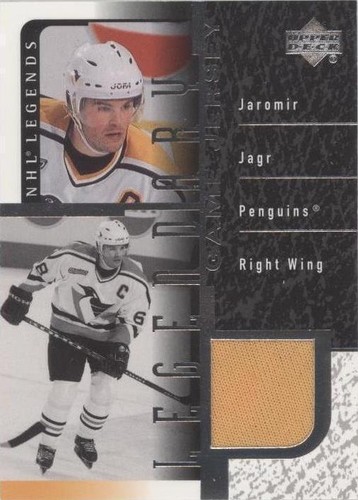 2000-01 Upper Deck Legends - Jaromir Jagr #J-JJ