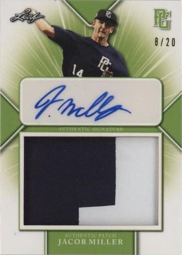 2021 Leaf Perfect Game National Showcase - Jacob Miller #PA-JM1