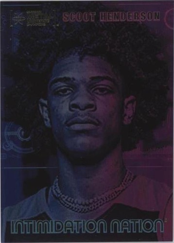 2022 Skybox Metal Universe Champions - Scoot Henderson #IN-19