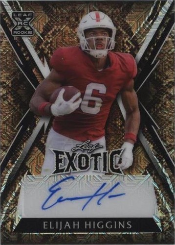 2023 Leaf Exotic Elijah Higgins #BA-EH2