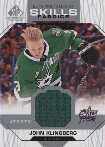 2018-19 Upper Deck SP Game Used - John Klingberg #AS-JK