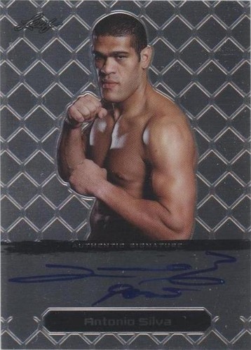 2011 Leaf Metal MMA - Antonio Silva #BA-AS-1